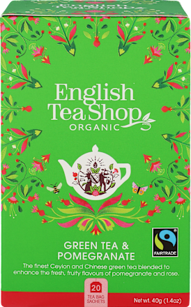Herbata zielona z granatem  English Tea Shop