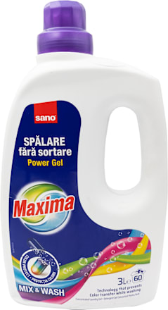 Гел за пране Mix&Wash, 60 пранета sano
