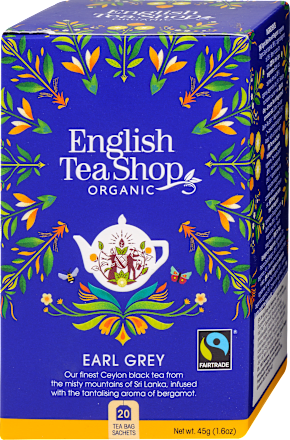 Bio tea Earl Grey, 20 filter English Tea Shop
