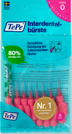 Interdentalbürsten pink 0,4 mm ISO 0 TePe