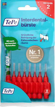 Interdentalbürsten rot 0,5 mm ISO 2 TePe