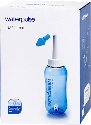 Fľaša na výplach nosa  waterpulse
