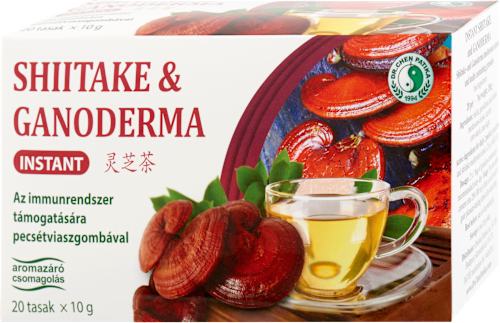 Instant Shiitake és Ganoderma tea DR CHEN PATIKA