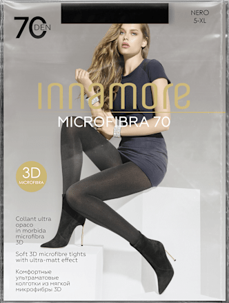 MICROFIBRA 70 DEN NERO hulahopke - veličina 5 Innamore