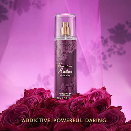 Violet Noir Körperspray Body Mist   Christina Aguilera