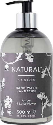 Flüssigseife Bernstein & Lotusblüte Natural Basics