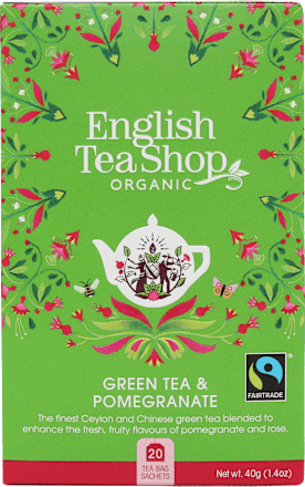 Herbata zielona z granatem  English Tea Shop