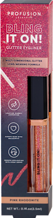 BLING IT ON! Tečni ajlajner u roze boji sa šljokicama PROFUSION COSMETICS