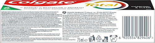 Pasta do zębów Total Charcoal & Clean Colgate