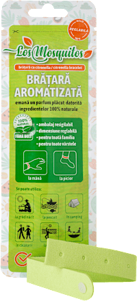Brățară aromatizată textilă Los Mosquitos