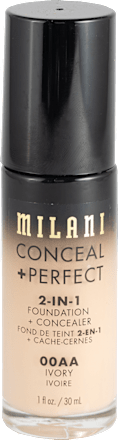 Conceal + Perfect 2-in-1 tekući puder – 00AA Ivory MILANI