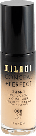 Conceal + Perfect 2-in-1 tekući puder – 00B Light  MILANI