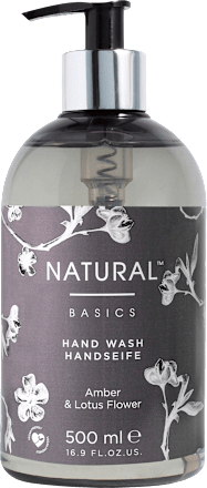 Flüssigseife Bernstein & Lotusblüte Natural Basics