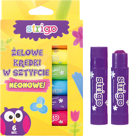 Creioane gel neon Strigo