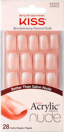 Unghii false ACRYLIC CASHMERE MEDIUM SQUOVAL KISS