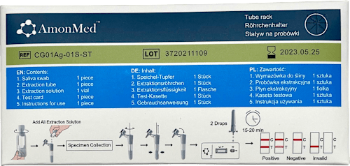 Corona Lolli Selbsttest Schnelltest COVID-19 Antigen Rapid keine Marke