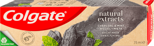Natural Extracts pasta za zube - Charcoal & Whit Colgate