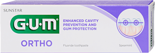 Fogkrém fogszabályzóhoz  spearmint GUM