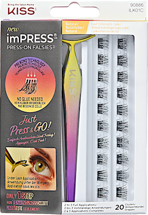 Samolepljive umetne trepalnice imPRESS ILK01C KISS