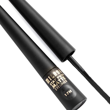Tekoče črtalo za oči Stay put Matte, 110 Black Matte MILANI