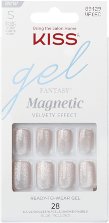 gel FANTASY Magnetic Velvety Effect veštački nokti - veličina S KISS