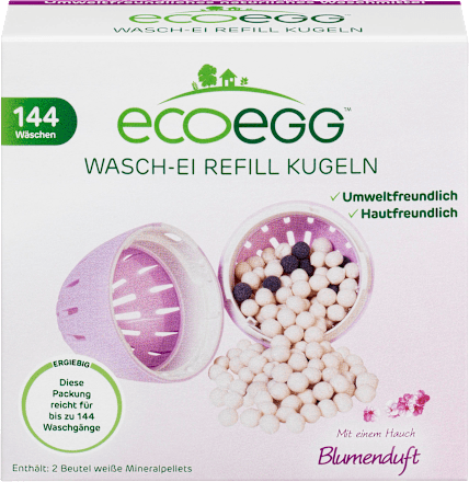 Waschei Refill Kugeln mit Blumenduft  Ecoegg