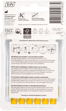 Medzobne ščetke, velikost 4 TePe