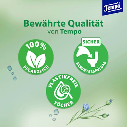 Feuchtes Toilettenpapier sanft & pflegend Kamille (2x42 St) Tempo