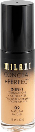 Conceal + Perfect 2-in-1 tekući puder – 02 Natural  MILANI