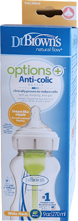 OPTIONS+ Anti-colic flašica za decu - plava, od rođenja  Dr. Brown´s