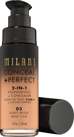 Conceal + Perfect 2-in-1 tekući puder – 03 Light Beige  MILANI