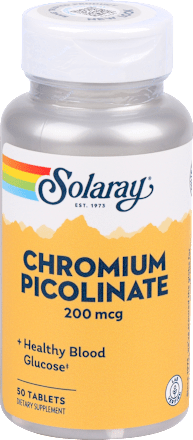 Chromium Picolinate – dodatak prehrani SOLARAY