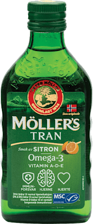 Omega 3 ulje: vitamini A, D, E - ukus limuna MÖLLER'S