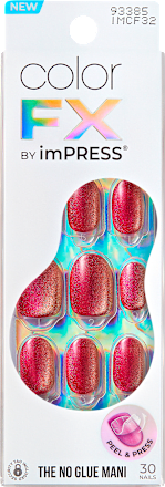 Umelé nechty Color FX By imPRESS - Walk Out KISS