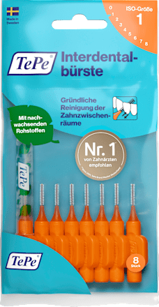 Interdentalbürsten orange 0,45 mm ISO 1 TePe