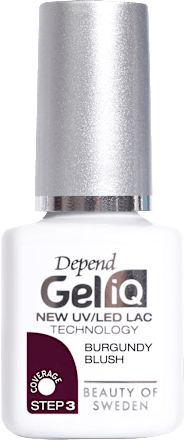 Gel lak za nohte Gel iQ, 034 Burgundy Blush DEPEND