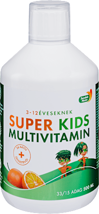 Super Kids multivitamin 3 éves kortól Swedish Nutra
