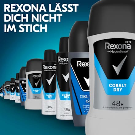 Antitranspirant Deostick Men Cobalt Dry  Rexona men