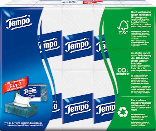 Taschentücher (30x10 St) Tempo