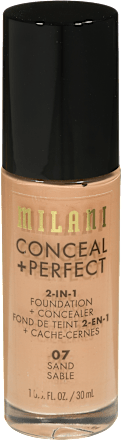 Tekoča podlaga Conceal + Perfect 2v1 07 Sand MILANI