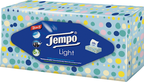 Taschentuchbox Light sortiert 3-lagig Tempo