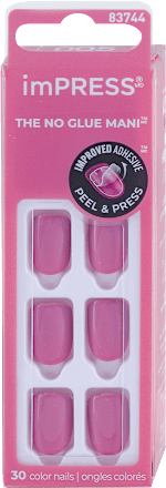 imPRESS samolepljivi veštački nokti, veličina: S - 005 petal pink KISS