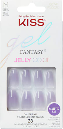 Jelly Fantasy unghii false MEDIUM COFFIN KISS