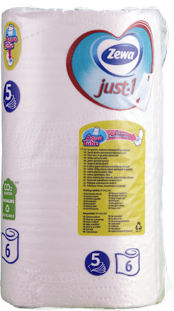 Just One toalet papir 5 - slojni, 70 listića Zewa