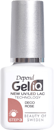Gel lak za nohte Gel iQ, 017 Deco Rose DEPEND
