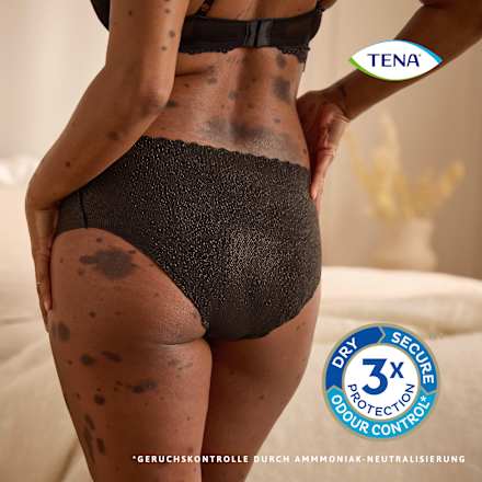 Pants Inkontinenz Silhouette schwarz Gr. M TENA