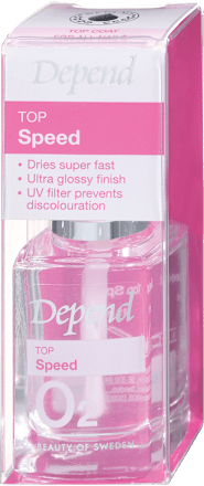 O2 hitrosušeči nadlak Top Speed DEPEND