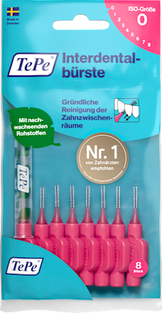 Interdentalbürsten pink 0,4 mm ISO 0 TePe