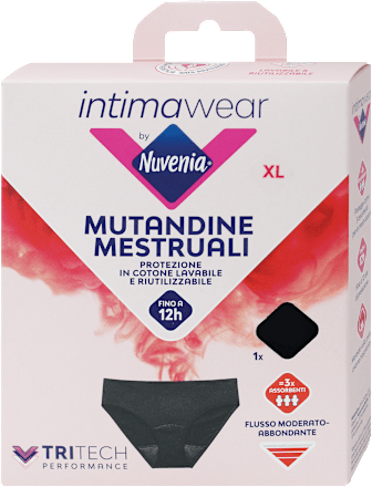 Slip mestruali taglia XL Nuvenia