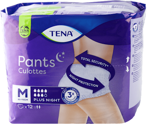 Pants culottes plus night taglia M TENA